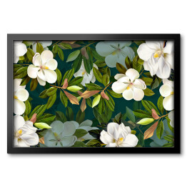 Florystyczna kompozycja z magnoliami