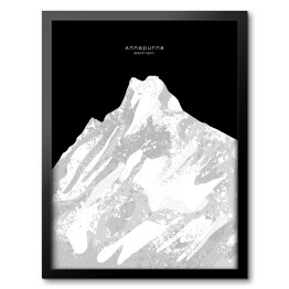 Annapurna - minimalistyczne szczyty górskie