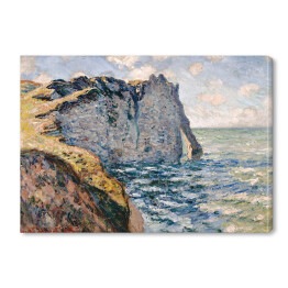 Claude Monet "Klif Aval, Etretat" - reprodukcja