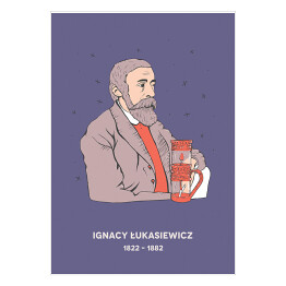 Ignacy Łukasiewicz - znani naukowcy - ilustracja