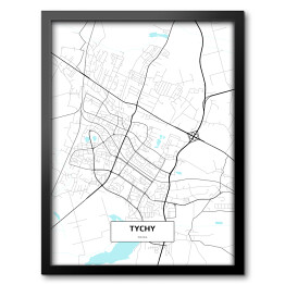 Mapa Tychy