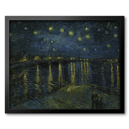 Vincent van Gogh Gwiaździsta noc nad Rodanem" - reprodukcja