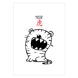 Chińskie znaki zodiaku - tygrys