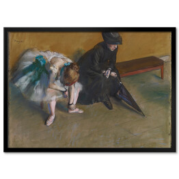 Edgar Degas "Oczekiwanie" - reprodukcja