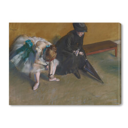 Edgar Degas "Oczekiwanie" - reprodukcja