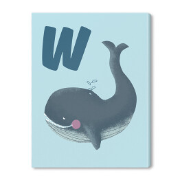 Alfabet - W jak wieloryb