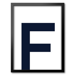 Litera F - alfabet