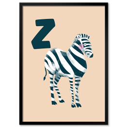 Alfabet - Z jak zebra