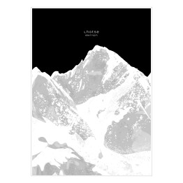 Lhotse - minimalistyczne szczyty górskie