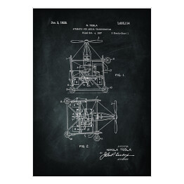 N. Tesla - patenty na rycinach czarno białych - 6