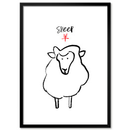 Chińskie znaki zodiaku - owca