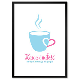 Ilustracja z hasłem - Kawa i miłość