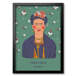 Frida Kahlo - inspirujące kobiety - ilustracja