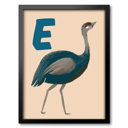 Alfabet - E jak emu