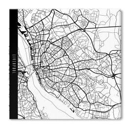 Mapy miast świata - Liverpool - biała