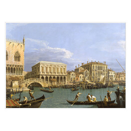 Canaletto "View of the Riva degli Schiavoni, Venice"