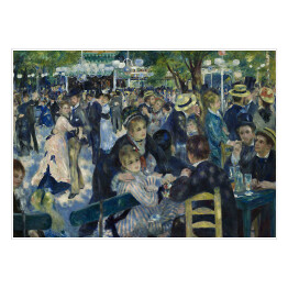 Auguste Renoir "Bal w Moulin de la Galette" - reprodukcja