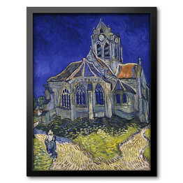 Vincent van Gogh "Kościół w Auvers-sur-Oise" - reprodukcja