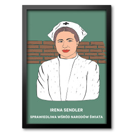 Irena Sendler - inspirujące kobiety - ilustracja