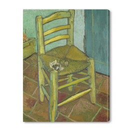 Vincent van Gogh "Krzesło Vincenta z jego fajką" - reprodukcja