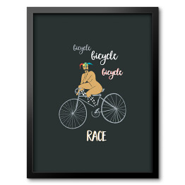 Queen - "Bicycle Race" - ilustracja