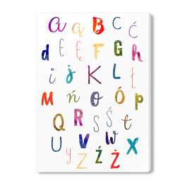 Kolorowy alfabet 