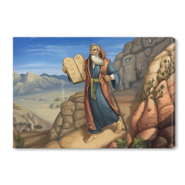 Obraz na płótnie Mojżesz