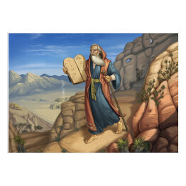 Plakat Mojżesz