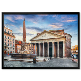 Plakat w ramie Rzym - Panteon