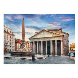 Plakat Rzym - Panteon