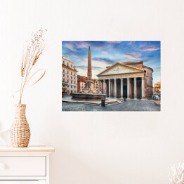Plakat Rzym - Panteon