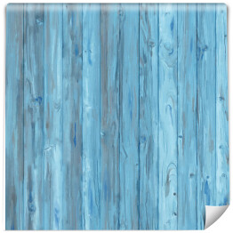 Fototapeta winylowa zmywalna Niebieskie drewniane tło