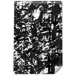 Tapeta w rolce Biało czarne przetarte tło w stylu grunge