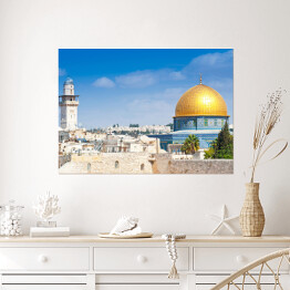 Plakat Wzgórze Świątynne, Izrael, Jerozolima