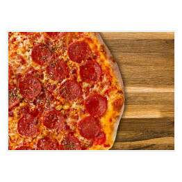 Plakat Pizza z pepperoni