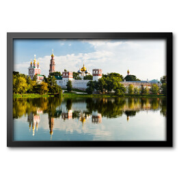 Obraz w ramie Klasztor Nowodziewiczy w Moskwie, Rosja