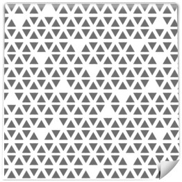 Tapeta samoprzylepna w rolce Niekompletna mozaika z szarych trójkątów