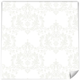 Tapeta samoprzylepna w rolce Kwiatowy geometryczny ornament w wiktoriańskim stylu