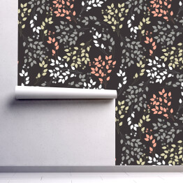 Tapeta samoprzylepna w rolce Elegancki wzór ze stylowym bukietem