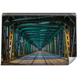 Fototapeta winylowa zmywalna Most Gdański wieczorem