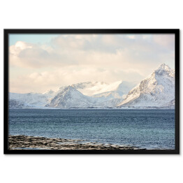 Plakat w ramie Wyspa Lofoten, Norwegia