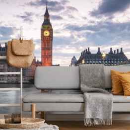 Fototapeta winylowa zmywalna Big Ben i Pałac Westminsterski w Londynie, Wielka Brytania