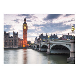 Big Ben i Pałac Westminsterski w Londynie, Wielka Brytania