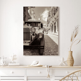 Obraz na płótnie Zabytkowy samochód Ford - fotografia w stylu vintage
