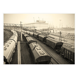 Infrastruktura kolejowa - przemysłowy krajobraz