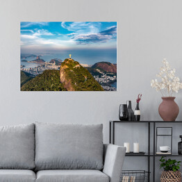 Plakat Krajobraz Rio De Janeiro 