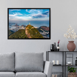Obraz w ramie Krajobraz Rio De Janeiro 
