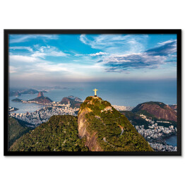 Plakat w ramie Krajobraz Rio De Janeiro 