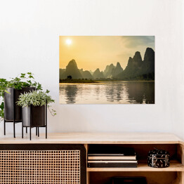 Plakat Lijiang i wysokie góry w Guilin, Chiny
