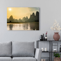 Obraz na płótnie Lijiang i wysokie góry w Guilin, Chiny